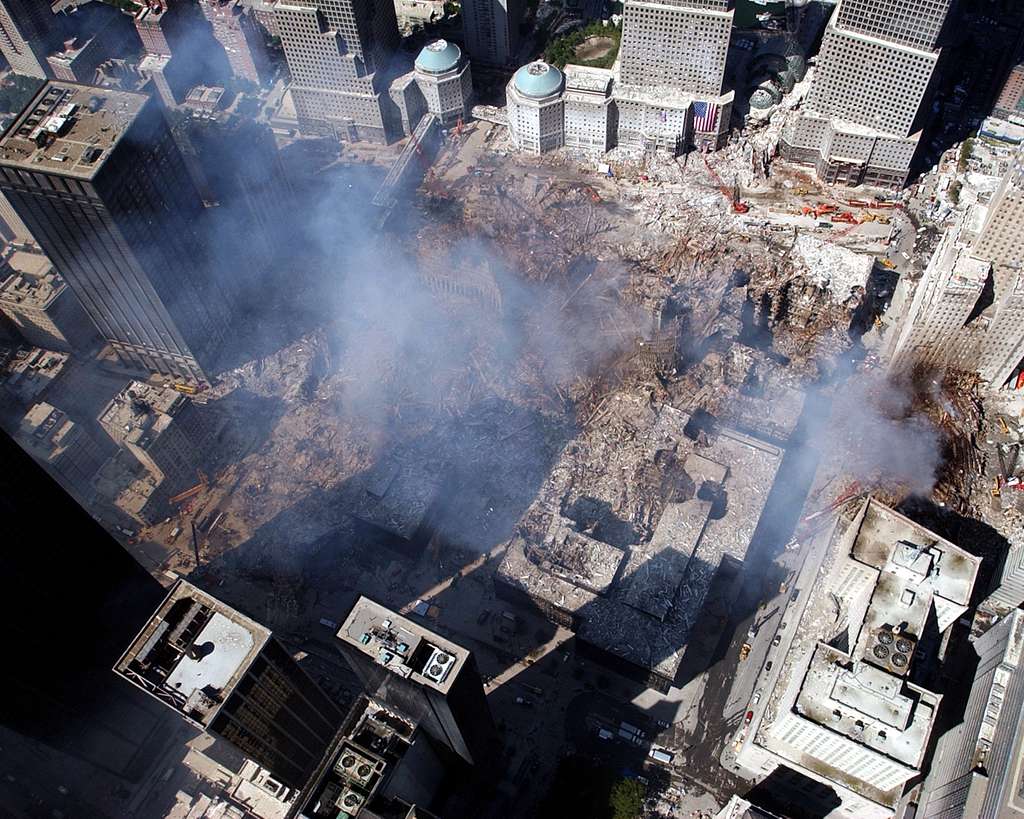 WTC Ground Zero Aerial, New York City - PICRYL - Public Domain Media Search  Engine Public Domain Search