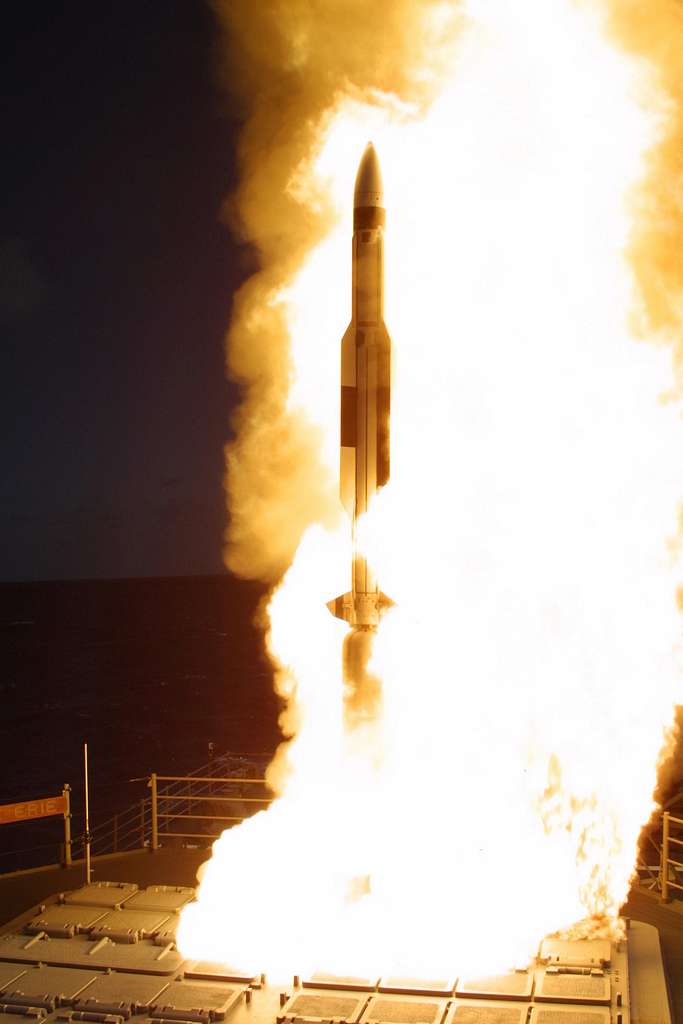 sm 3 missile launch