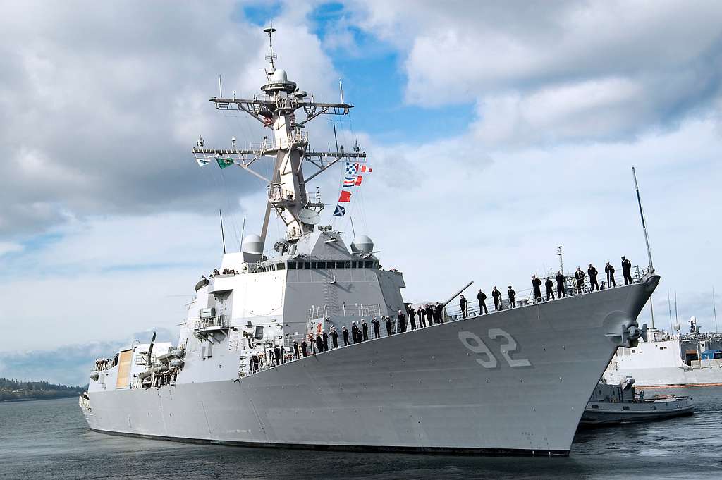 USS Momsen Conducts Underway Operations with India Navy