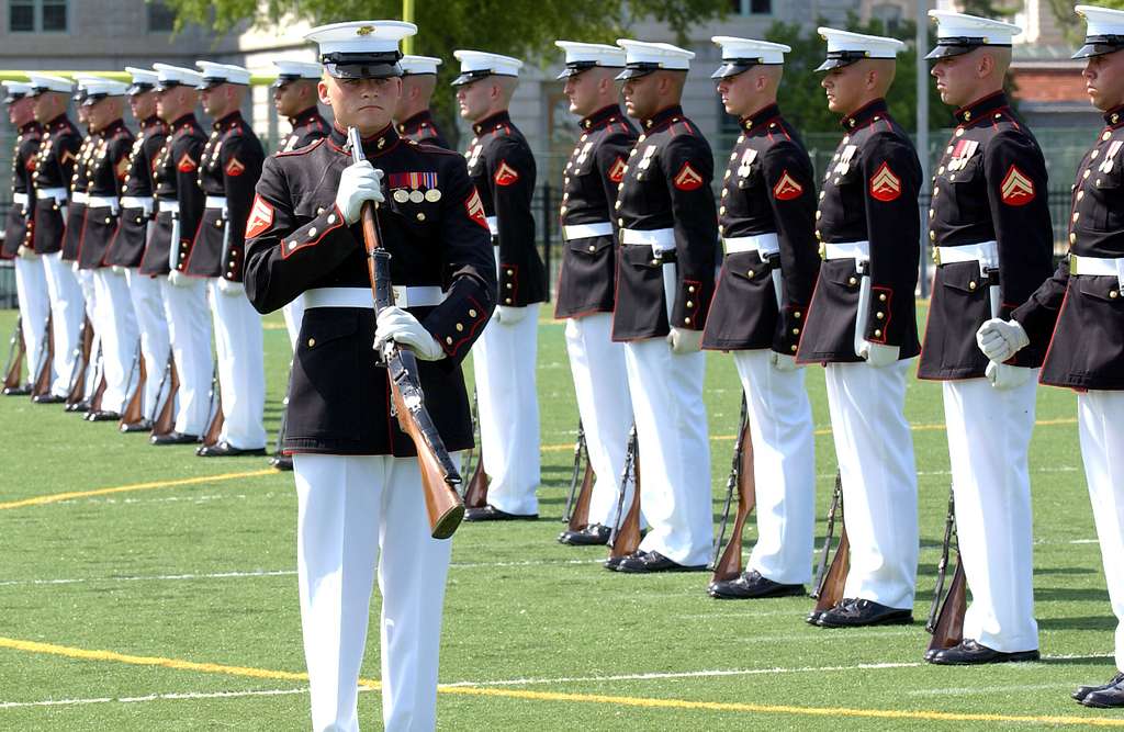 DVIDS - Images - Silent Drill Platoon performs during Atlanta Falcons'  Salute to Service game [Image 3 of 10]