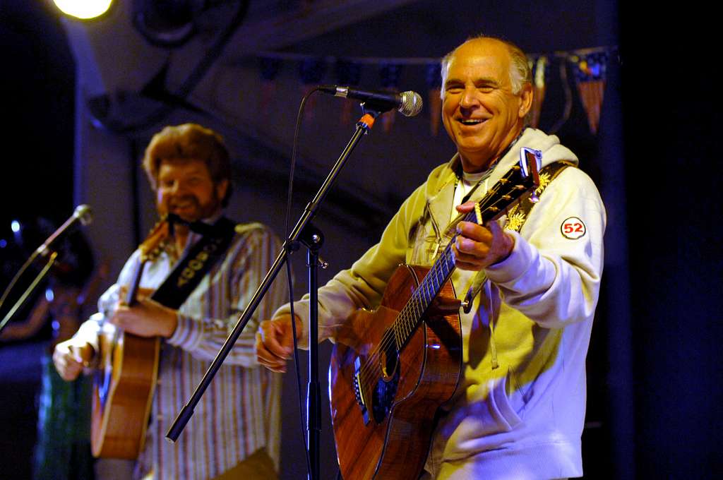 Jimmy Buffett and Mac Macnally