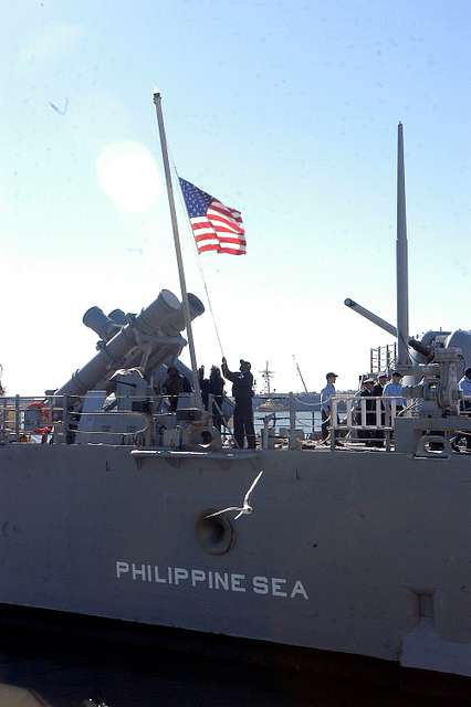 uss philippine sea neil armstrong