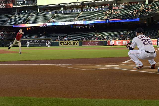 DVIDS - Images - Coast Guard Day at Houston Astros game