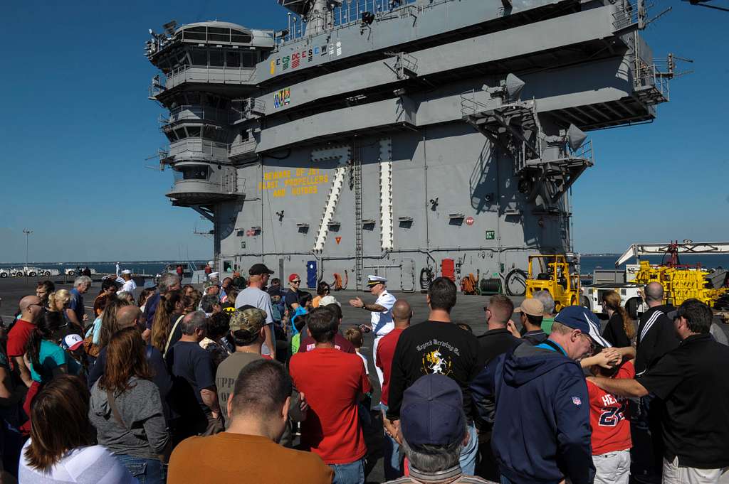 tour an aircraft carrier in norfolk