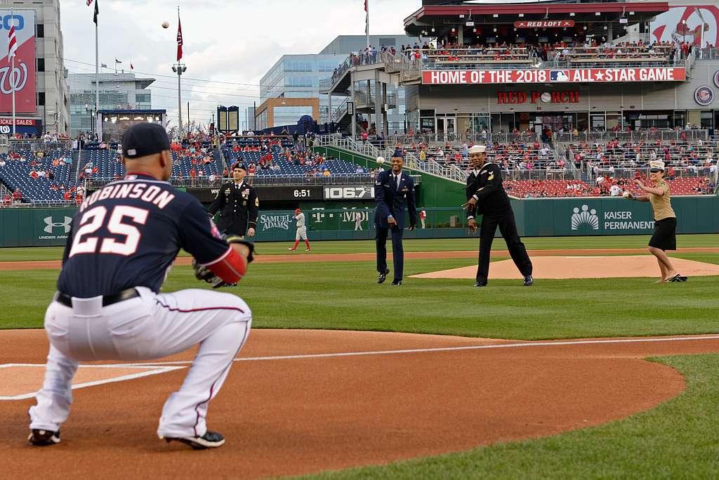 Vice Chairman Tosses First Pitch for Baltimore Orioles > Joint