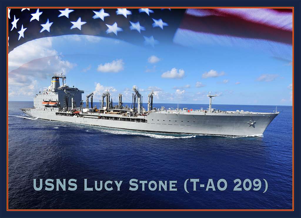 A graphic representation of the future USNS Lucy Stone (T-AO 209). - PICRYL  - Public Domain Media Search Engine Public Domain Search