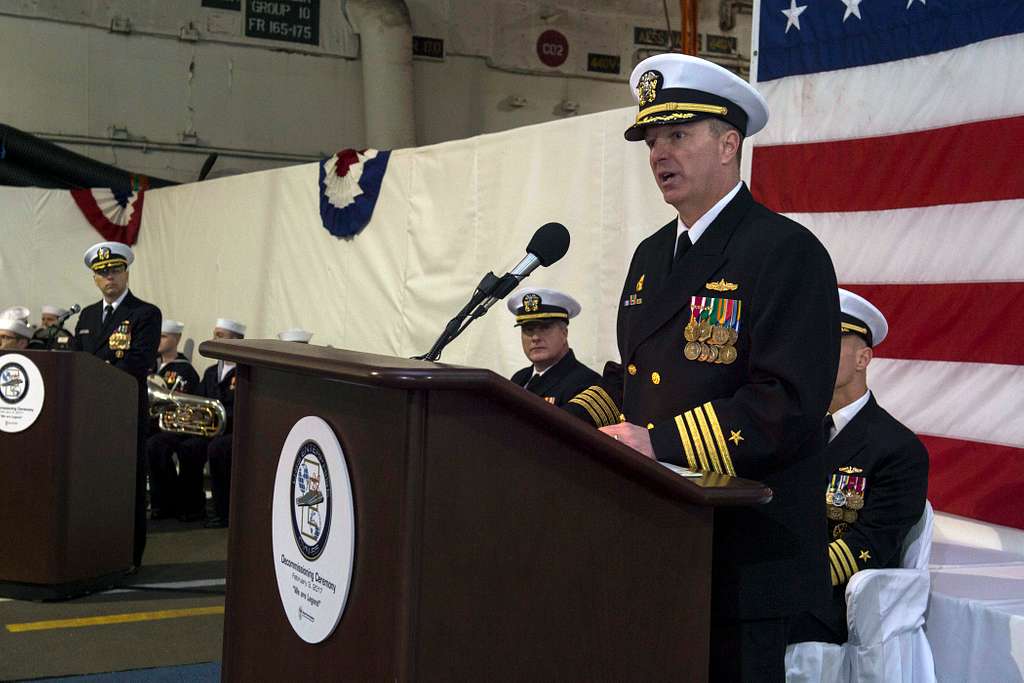 Capt. Todd A. Beltz, commanding officer, USS Enterprise (CVN 65