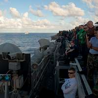 The USS Kearsarge Expeditionary Strike Group and landing craft air