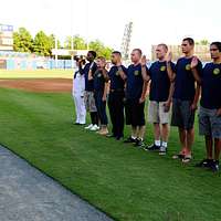 DVIDS - Images - Seattle Mariners salute the Coast Guard