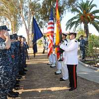 Rear Adm. Barry C. Black, Chief Of Navy Chaplains Listens To Adm